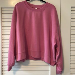 NWT Lululemon Perfectly Oversized Crop Crew